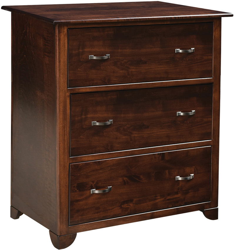 Covington Executive 3-Drawer Lateral File Cabinet