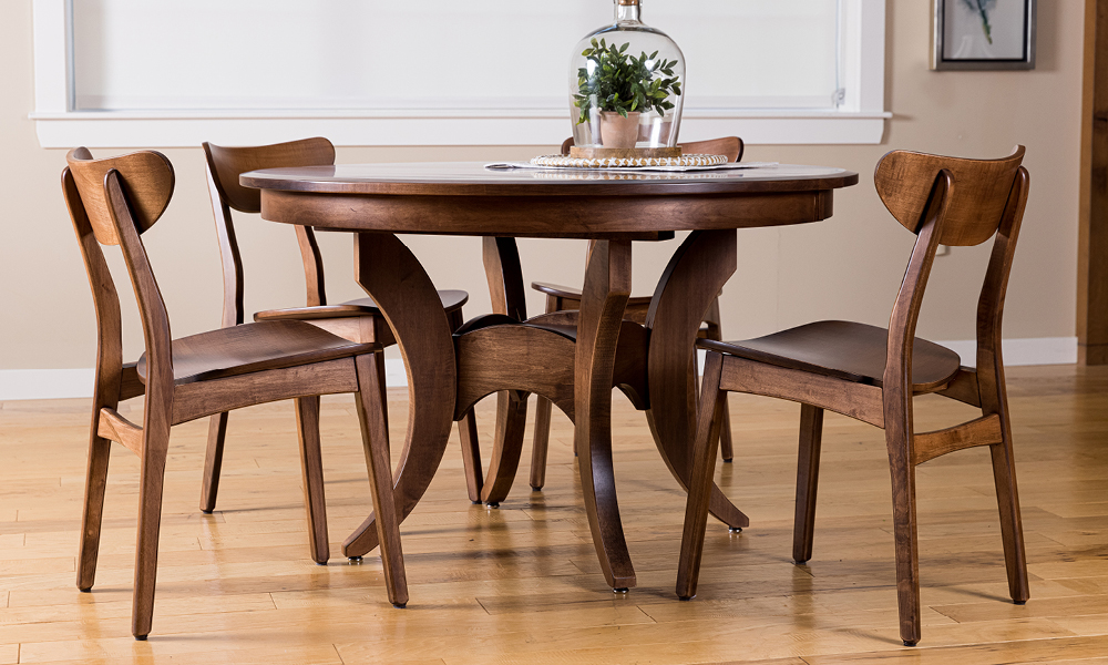 Griffen Dining Table, Cambria Chairs